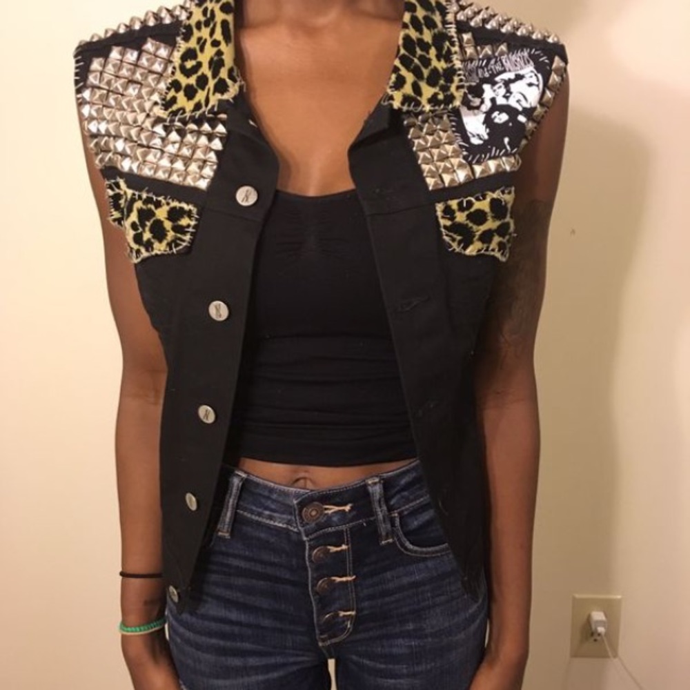 Studded vest